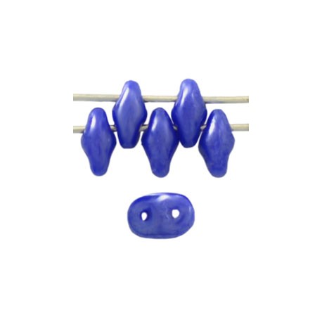 Superduo 2,5x5 mm Luster Opaque Blue - 10 g