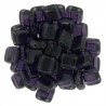 Perline Tile 6 mm Tanzanite- 40 Pz