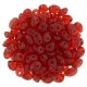 Superduo 2,5x5 mm Matte Siam Ruby - 10 g