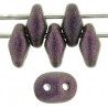 Superduo 2,5x5 mm Polychrome Pink Olive - 10 g