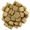 Perline Tile 6 mm Matte Metallic Flax - 40 Pz