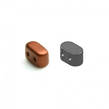 IOS® par Puca® 5,5X2,5 mm Bronze Red Mate - 10 g