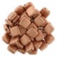 Perline Tile 6 mm Matte Metallic Copper - 40 Pz