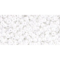 Rocailles Toho 11/0 Opaque-Lustered White