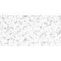 Rocailles Toho 11/0 Opaque-Lustered White - 10 g 