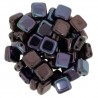 Perline Tile 6 mm Luster Metallic Amethyst - 40 Pz