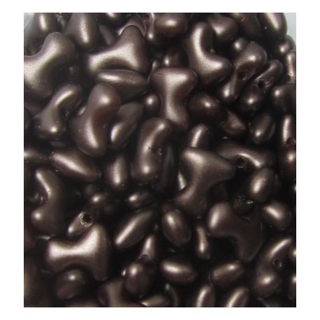 Tee Beads 2x8 mm Pastel Light Brown - 40 pz