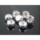 Chatons incastonati ss40 (8,4-8,8mm) Crystal - 5 pz