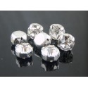 Chatons incastonati ss40 (8,4-8,8mm) Crystal - 5 pz