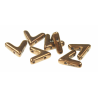 AVA® Bead 10x4 mm Jet Bronze - 10 Pz