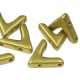 AVA® Bead 10x4 mm Jet Bronze - 10 Pz