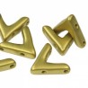 AVA® Bead 10x4 mm Jet Bronze - 10 Pz