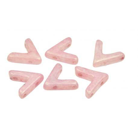 AVA® Bead 10x4 mm Rose Luster - 10 Pz