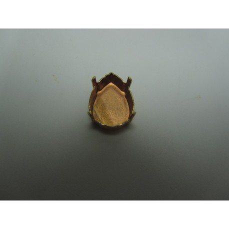 Castone chiuso per goccia 18x13 mm , Color Rame - 1 pz