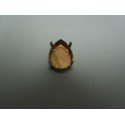 Castone chiuso per goccia 18x13 mm , Color Rame - 1 pz