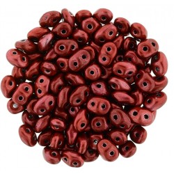 Superduo 2,5x5 mm Metalust Lipstick Red - 10 g