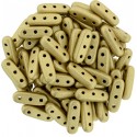 Perline Beam 3x10 mm Matte Metallic Flax - 5 g