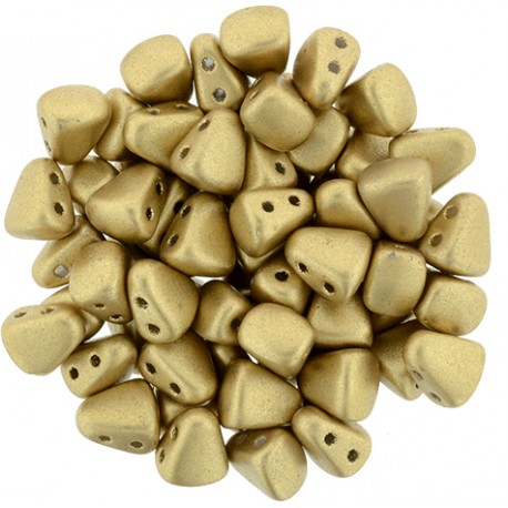 NIB-BIT 6 x 5 mm Matte Metallic Flax - 5 g