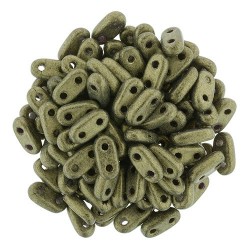 CzechMates Bar 2x6mm Metallic Suede Gold- 5 g