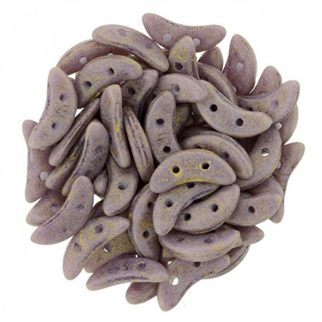 Perline Crescent 3x10 mm Pacifica Fig - 5 g