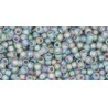 Rocailles Toho 11/0 Transparent Rainbow Frosted Gray - 10 g