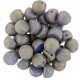 CzechMates Cabochon 2 Fori 7 mm Pacifica Elderberry- 10 pz