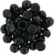 CzechMates Cabochon 2 Fori 7 mm Jet - 10 pz