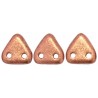 Perline Triangle 6 mm Matte Metallic Copper - 5 gr