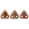 Perline Triangle 6 mm Luster Rose/Gold Topaz - 5 g