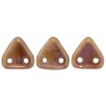 Perline Triangle 6 mm Luster Rose/Gold Topaz - 5 g
