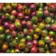 Perle Tonde Stardust in Acrilico 6 mm Multicolor - 100 pz