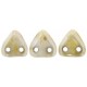 Perline Triangle 6 mm Opaque Luster Picasso - 5 g