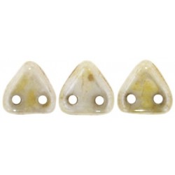 Perline Triangle 6 mm Opaque Luster Picasso - 5 gr