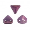 Super-KhéopS® par Puca® 6mm Opaque Mix Amethyst/Gold Ceramic Look - 10 g
