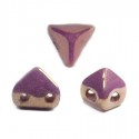 Super-KhéopS® par Puca® 6mm Opaque Mix Violet/Gold Ceramic Look - 10 g