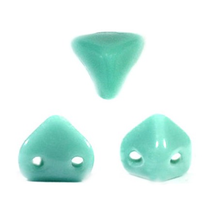 Super-KhéopS® par Puca® 6mm Opaque Green Turquoise - 10 g