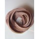 Nastro di Seta Shibori Rosa Chiaro Melange - 10 cm