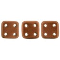 Perline QuadraTile 6 mm Matte Metallic Dark Copper - 5 g