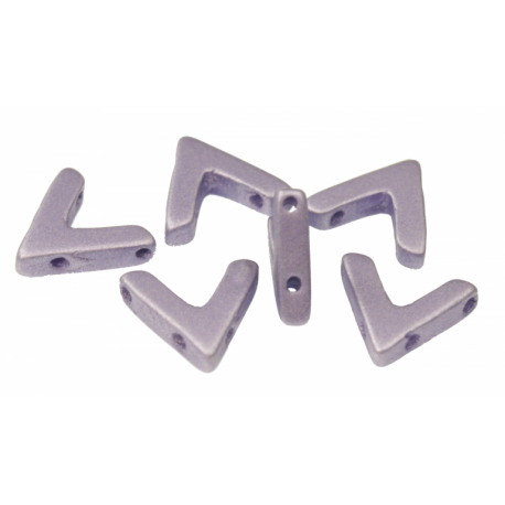 AVA® Bead 10x4 mm Metallic Violet - 10 Pz