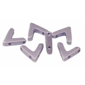 AVA® Bead 10x4 mm Metallic Violet - 10 Pz