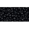 Rocailles Toho 11/0 Opaque Jet - 10 g 