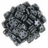 Perline QuadraTile 6 mm Hematite - 5 g