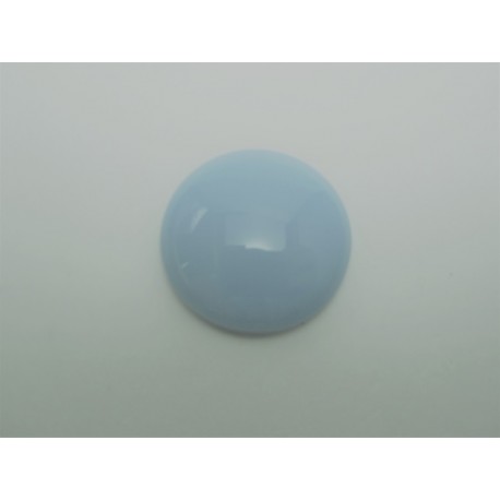 Cabochon par Puca® 25 mm Opaque Light Azure - 1 pz