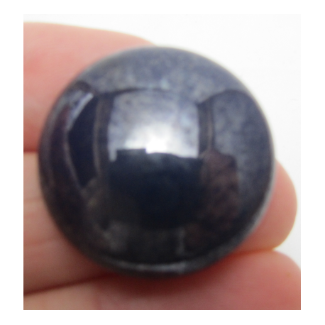 Cabochon par Puca® 25 mm Opaque Marbled Night Blue - 1 pz