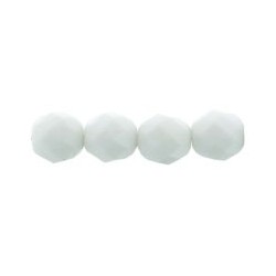 Mezzo Cristallo 8 mm Alabaster - 20 Pz