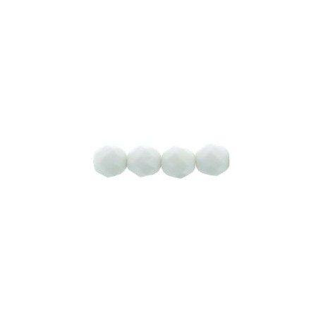 Mezzo Cristallo 8 mm Alabaster - 20 Pz