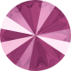 Rivoli Swarovski 1122 14 mm Crystal Peony Pink - 1 pz