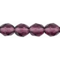 Mezzo Cristallo 8 mm Amethyst - 20 Pz