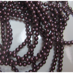 Swarovski Pearls 5810 3 mm Burgundy Pearl - 20 Pcs