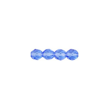 Mezzo Cristallo 8 mm Sapphire - 20 Pz